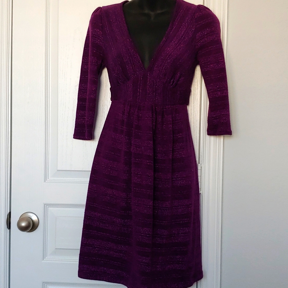 Purple dress